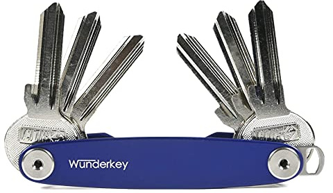 WUNDERKEY® Clásico – El Organizador de Llaves Original Made in Germany [Organizador-Clave | Caso-Clave | Estuche de Llaves | Smart Key Gadget | el Original y Conocido de GQ & Lufthansa]