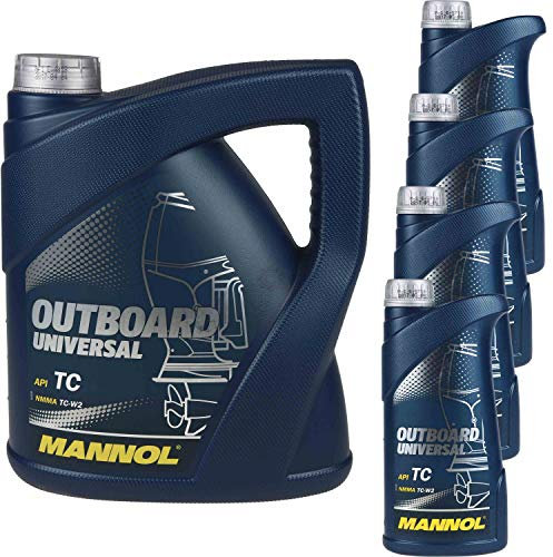 8 Liter OriginalMANNOL Motoröl Outboard Universal API TC Engine Oil Öl