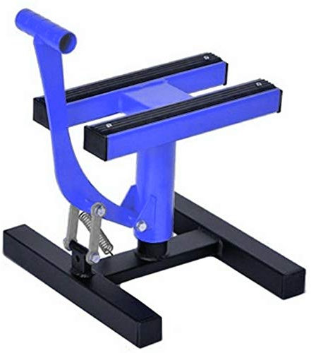 CRUIZER Cavalletto Centrale Blu Alza Moto Motocross Enduro Motard Manutenzione Portata Massima 200 Kg Colori Assortiti (Blu)