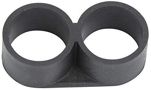 Tapón de tubo de agua de 100 piezas, tapón de riego por goteo de plástico para jardín, invernadero, patio y césped(16mm)