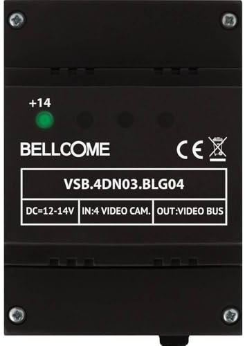 BELLCOME Selektor - Accessori per citofono con cavo, 1 pezzo, colore: Grigio scuro