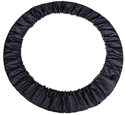APJJ Trampolin Randabdeckung Ø81cm/91Cm/96Cm/101Cm/114Cm/122Cm/127Cm/137Cm/152Cm Federabdeckung Randschutz Abdeckung Für Indoor Trampolin,Schwarz,137cm