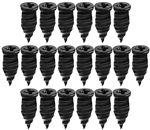 X AUTOHAUX 20pcs Pneu Réparation Caoutchouc Clou Rapide Outil pour Voiture Camion 0.51x0.24
