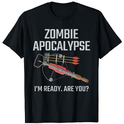 Armbrust I Zombie Apocalypse I Bogen Bogensport Armbrüste T-Shirt