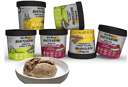 BugBell 6x100g Nassfutter-Mix zum Anrühren mit Insektenprotein | Getreidefreier Terrinen-Mix mit Insekten-Monoprotein – hypoallergen, purinarm und pro Beutel 300g Nassfutter