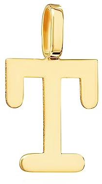 NKlaus Kettenanhänger Amulett aus 333 Gelbgold, 8 Karat, 21x4,2mm, 1 Stück | Öse innen 3,7x2,4mm; Gewicht ca. 0,73g
