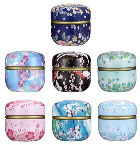 EXCEART Round Empty Candle Tins Jars with Lids 3.35In Aromatherapy Candle Containers for DIY Making Spice Storage and Home Decor