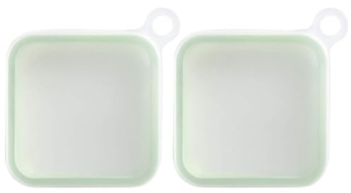 ABOOFAN Outdoor Sandwich Container Lunch Box 2Pcs Food Storage Box for Fruits and Snacks Perfect for Work Camping and Travel