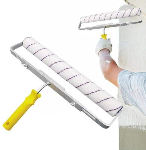45cm Farbwalze Farbwalze Set 45cm Farbwalze Malerwalze Massiv für Decke fugenlos | Fugenlose Bodenwalze inkl