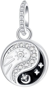 BIZK Breloque en argent sterling 925 pour bracelet et collier européens