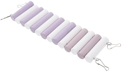 FRCOLOR Puente de Madera Accesorio Seguro y Práctico para Hámster y Chinchilla y Entretenimiento Juguete para Escalar para Jaula de Mascotas
