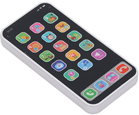 TOPINCN Telefono Giocattolo Divertente e Interattivo per L'apprendimento del Bambino con Luci Lampeggianti e Musica, Telefono Cellulare Giocattolo per Bambini Dai 3 Anni in su, Cellulare Leggero per