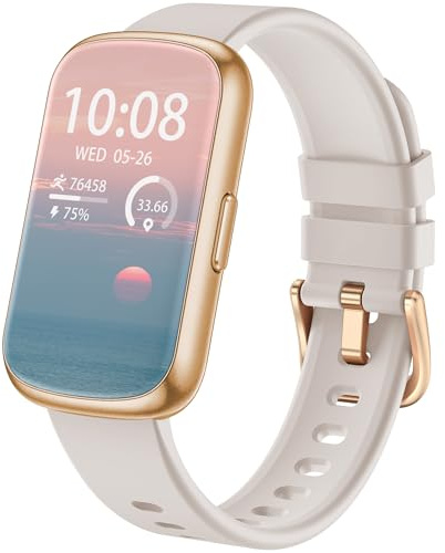 Fitness Tracker, Smart Watches for Women Men with 24/7 Heart Rate/Blood Pressure/Blood Oxygen Monitor, Sleep Tracker, Calories&Step Counter, IP68 Waterproof Health Activity Trackers for Android&iPhone