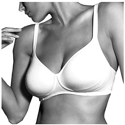 GIOS - Reggiseno Cannella Coppa B, Bianco, 6