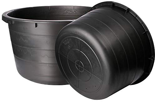 Kreuwel ECO Mörtelkübel Schwarz 65L - 6130066