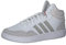 adidas Herren Hoops 3.0 Mid Lifestyle Basketball Classic Vintage Shoes Schuhe, Cloud White/Metal Grey/Grey one, 47 1/3 EU