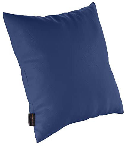 pader medi.tech Kopfkissen mit Schaumstoff-Flocken, 80x80cm, Therapiekissen, Lagerungskissen für die Physiotherapie mit Kunstlederbezug | abwaschbar, bequem | 21 Royal