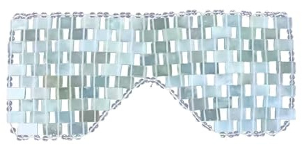 Miaija Máscara de ojos de jade natural, terapia de enfriamiento de ojos, antienvejecimiento, almohadillas para dormir y relajarse, para ojos hinchados, ojeras, calmar la fatiga ocular