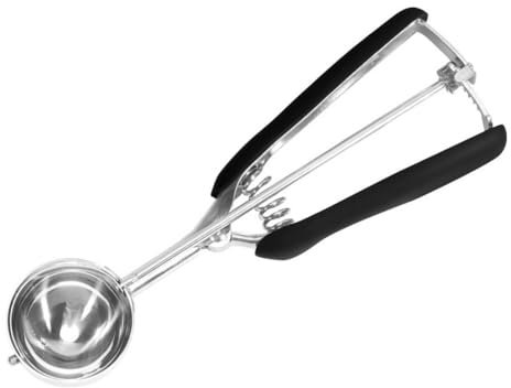 Lohill Eisportionierer Edelstahl 5cm,Eislöffel Edelstahl Eiskugelportionierer,Eislöffel Portio,Eislöffel Poliert für Eisbecher, Eiscreme, Waffeln,Melone Fleischbällchen Kuchen Teig Plätzchen