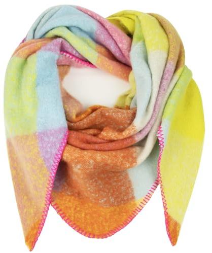 Gloop Damen Schal XXL Strick Dreieck Schal Halstuch Dreieckstuch kuschelig flauschig ohne Kratze an Haut 200×140 CM