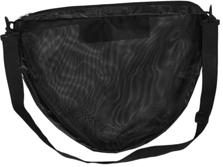 KICHOUSE Basketball Netztasche Aufbewahrungstasche Einzelball Tasche Mit Schultergurt Robustes Netzmaterial Für Fitnessstudio Und Strand Einfach Zu Tragen Verstauen