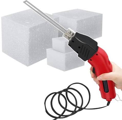 Taglierina Per Polistirolo 200W/250W, Taglierina Elettrica Per Polistirolo Caldo, Utensile Per Il Taglio Della Schiuma, Taglierina Per Polistirolo Caldo, Con Lama Pieghevole Da 12'',KS200-220V