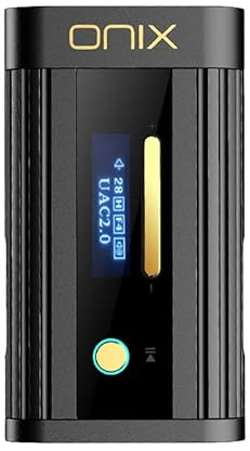 SHANLING Onix Beta XI2 USB DAC/AMP Protable Headphone Amplifier Hi-Res Audio Dual CS43198 Dual JAN6418 Tube Output,Support 768kHz/32bit,DSD512,3.5mm+4.4mm,550mW@32Ω