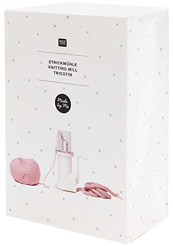 Rico Design Strickmühle / Strickmaschine- Nähwerkzeug ideal zum Stricken für Strickschläuche für Kinder & Erwachsende - DIY Handwerk