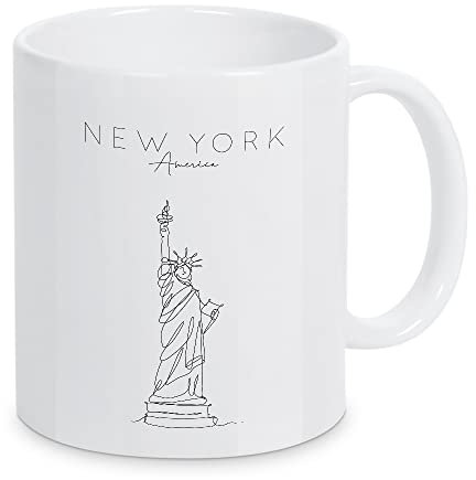 artboxONE Tasse Statue of Liberty Ney York von Anna Kozlenko - Kaffeetasse Städte