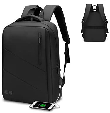 SUBBLIM Mochila Para Portátil City 15.6 Negro Water Resist Puerto Usb Transporte