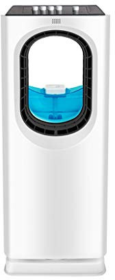 Samnuerly Acondicionadores de Aire, Enfriador evaporativo, Ventilador de Aire Acondicionado, función de Temporizador, Enfriador sin aspas, para habitación, Oficina, Dormitorio, Dormitorio, Blanco 26X