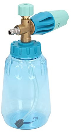 Générateur de Mousse 1L 4000psi, Pulvérisateur Haute Pression Réglable, à Mousse 1/4in NPT Quick Connect (Violet)