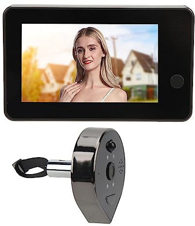 Leapiture 1080p Wireless Peephole Doorbell Camera Night Features Smart Home Doorbell Video Intercom Visualization Doorbell in Apartment Commercial Building