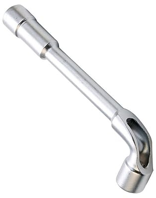 BESTonZON 10mm Polished Wrench Spanner Dual Head Elbow Tool for Home Industrial Use