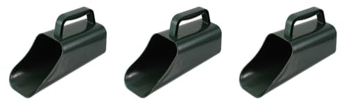 Angoily 3pcs Ergonomic Handle Soil Spade Shovel Planting Soil Hoes for Gardening Cultivation