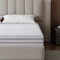 EGO HOME Matratze 100x200 cm Härtegrad H3 und H2 16cm Höhe, 7-Zonen Ergonomisch Kaltschaummatratze mit Gel Memory-Schaum, 2 in 1 Schaumstoffmatratze, Punktelastisch, Wendematratze Öko-Tex Zertifiziert