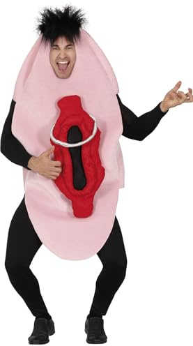 FIESTAS GUIRCA | Pussy-Kostüm für Erwachsene (52-54/L) - Outfit für Junggesellenabschiede und Kostümpartys - Ideal für Männer - Für Spaß und gute Laune bei Junggesellenfeiern, Karneval und Halloween