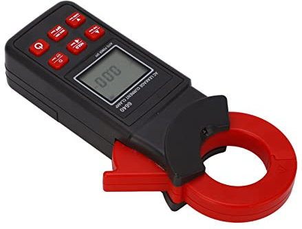 High Accuracy Clamp Current Meter, Multifunctional AC Leakage Current Clamp Tester with Backlit and Communicator, Small Size