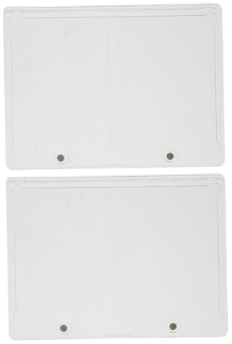 TOYANDONA 2stücke Magnetische Kartenhüllen Für Spielkarten Fächer Kartenhalter Hochtransparente Schutzhüllen Für Baseball Und Sammelkarten Wiederverwendbar Und Robust