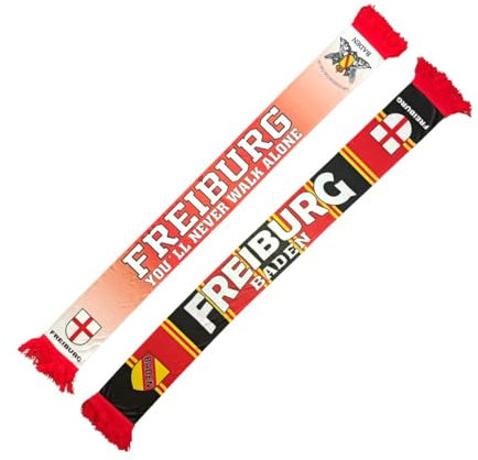 Freiburg Polyesterschal - You'll never walk alone, Fussball, 1904, Fanschal, Baden