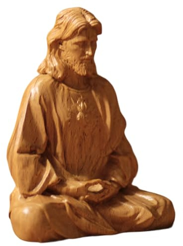 Heliga Jesus staty, Heliga Jesus staty Kristus Frälsare Jesus Figurine