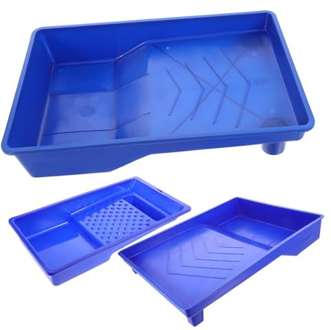 POPETPOP 3pezzi Vassoi Per Verniciatura Parete Trays Plastica Ad Alta Capacità Per Miscelazione Colori Strumenti Per Decorazione e Pittura Di Pareti