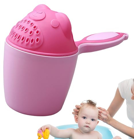 Taza De Champú,taza Para Enjuague De Baño Para Bebe Enjuagadora Desmontable De Champú Para Bebés Taza De Champú De Ducha Taza Para Lavar El Cabello Para Protección De Seguridad Para Bebés Niños
