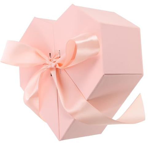 Ciieeo Herzförmige Geschenkbox Für Geschenke Geschenkkarton Mit Herz Große Box Zur Verpackung Von Geschenken Geschenkverpackung