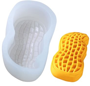 Stampo in silicone a forma di arachidi, resistente e antiaderente, per pasticceria, decorazione di torte, dessert, ideale per panettieri e dessert