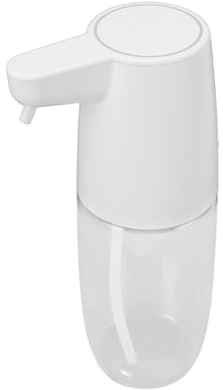 Cocoarm Dispenser Automatico di Sapone, Dispenser Disinfettante per le Mani Senza, Montaggio a Parete, Ricaricabile da 600 Ml per, Bagno, Design Moderno e Struttura Durevole con Luce LED, Spazio