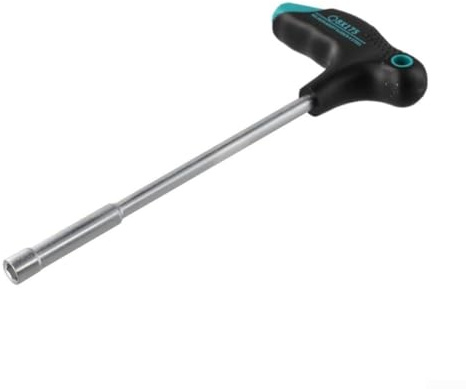 Steckschlüssel-Set, 4 mm bis 14 mm, T-förmiger Sechskantmutter-Schlüssel, Handwerkzeug, geschmiedeter Chrom-Vanadium-Stahl mit magnetischem Kopf, rutschfester ergonomischer Griff für Zuhause und (8 mm