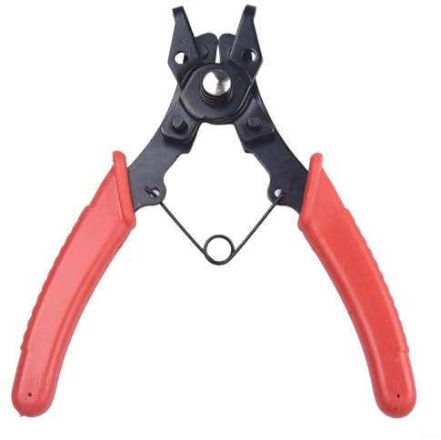 Juego de pinzas profesionales 4 en 1 FeatuFor Ring Snap para alicates de anillo y pinzas de crimpado, herramienta diseñada para un agarre seguro y reparaciones mecánicas fiables