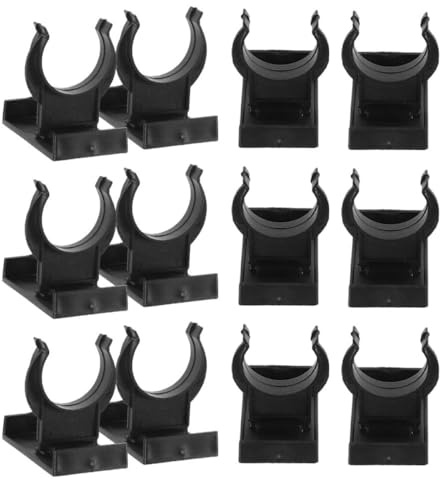 HYTROVE Kitchen Kickboard Foot Buckle 15 Sets Adjustable Plastic Cabinet Connectors Nonslip Toe Kick Clips, Suitable for Cabinet Baseboard and Skirting Board