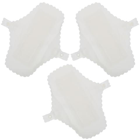 Housoutil Compresas Higiénicas Lavables de Algodón, 3 Unidades, Toallas Menstruales para Posparto, Reutilizables para Mujer, Almohadillas Absorbentes para Higiene Femenina